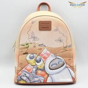 Loungefly Disney Pixar WALL-E EVE Daydreaming Mini Backpack New